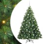 Árbol de Navidad artificial con 300 LED Verde 180 cm PE y PVC