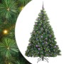 Árbol de Navidad artificial con 300 LED Verde 180 cm PE y PVC