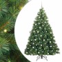 Árbol de Navidad artificial con 300 LED Verde 210 cm PE y PVC