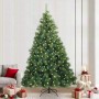 Árbol de Navidad artificial con 300 LED Verde 240 cm PE y PVC