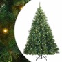 Árbol de Navidad artificial con 300 LED Verde 240 cm PE y PVC