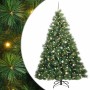 Árbol de Navidad artificial con 300 LED Verde 240 cm PE y PVC