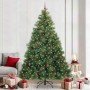 Árbol de Navidad artificial con 300 LED Verde 240 cm PE y PVC