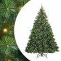 Árbol de Navidad artificial con 300 LED Verde 240 cm PE y PVC
