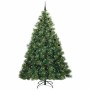 Árbol de Navidad artificial con 300 LED Verde 240 cm PE y PVC