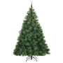 Árbol de Navidad artificial con 300 LED Verde 240 cm PE y PVC