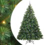 Árbol de Navidad artificial con 300 LED Verde 240 cm PE y PVC