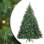 Árbol de Navidad artificial con 300 LED Verde 240 cm PE y PVC