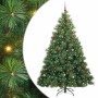 Árbol de Navidad artificial con 300 LED Verde 240 cm PE y PVC