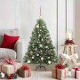 Árbol de Navidad artificial con 150 LED Verde 120 cm PE y PVC