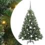 Árbol de Navidad artificial con 150 LED Verde 120 cm PE y PVC