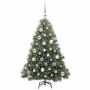 Árbol de Navidad artificial con 150 LED Verde 120 cm PE y PVC