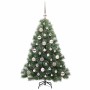 Árbol de Navidad artificial con 150 LED Verde 120 cm PE y PVC