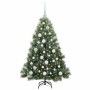 Árbol de Navidad artificial con 150 LED Verde 120 cm PE y PVC
