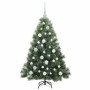 Árbol de Navidad artificial con 150 LED Verde 120 cm PE y PVC