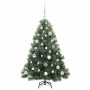 Árbol de Navidad artificial con 150 LED Verde 120 cm PE y PVC