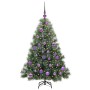 Árbol de Navidad artificial con 150 LED Verde 120 cm PE y PVC