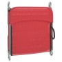 Klappbare Sonnenliegen 2 Stück aus Stahl und rotem Textilene von vidaXL, Liegen - Ref: Foro24-360182, Preis: 87,36 €, Rabatt: %