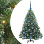 Árbol de Navidad artificial con 150 LED Verde 120 cm PE y PVC