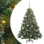 Árbol de Navidad artificial con 150 LED Verde 150 cm PE y PVC