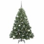 Árbol de Navidad artificial con 150 LED Verde 150 cm PE y PVC