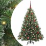 Árbol de Navidad artificial con 150 LED Verde 150 cm PE y PVC