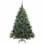 Árbol de Navidad artificial con 150 LED Verde 150 cm PE y PVC