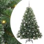 Árbol de Navidad artificial con 150 LED Verde 150 cm PE y PVC