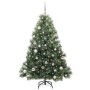 Árbol de Navidad artificial con 150 LED Verde 150 cm PE y PVC