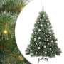 Árbol de Navidad artificial con 150 LED Verde 150 cm PE y PVC