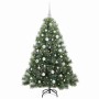 Árbol de Navidad artificial con 150 LED Verde 150 cm PE y PVC