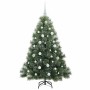 Árbol de Navidad artificial con 150 LED Verde 150 cm PE y PVC