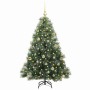 Árbol de Navidad artificial con 150 LED Verde 150 cm PE y PVC
