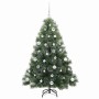Árbol de Navidad artificial con 150 LED Verde 150 cm PE y PVC