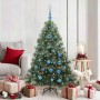 Árbol de Navidad artificial con 150 LED Verde 150 cm PE y PVC