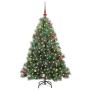 Árbol de Navidad artificial con 150 LED Verde 150 cm PE y PVC