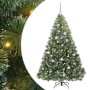 Árbol de Navidad artificial con 300 LED Verde 180 cm PE y PVC