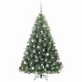 Árbol de Navidad artificial con 300 LED Verde 180 cm PE y PVC