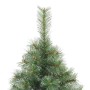 Árbol de Navidad artificial con 300 LED Verde 180 cm PE y PVC