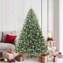 Árbol de Navidad artificial con 300 LED Verde 180 cm PE y PVC