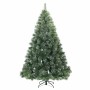Árbol de Navidad artificial con 300 LED Verde 180 cm PE y PVC