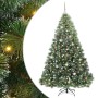 Árbol de Navidad artificial con 300 LED Verde 210 cm PE y PVC