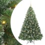 Árbol de Navidad artificial con 300 LED Verde 210 cm PE y PVC