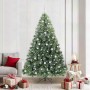 Árbol de Navidad artificial con 300 LED Verde 210 cm PE y PVC