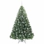 Árbol de Navidad artificial con 300 LED Verde 210 cm PE y PVC