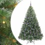 Árbol de Navidad artificial con 300 LED Verde 210 cm PE y PVC