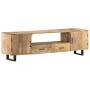 TV-Schrank aus massivem Mangoholz, 160 x 30 x 45 cm von vidaXL, TV-Möbel - Ref: Foro24-320255, Preis: 322,62 €, Rabatt: %