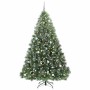 Árbol de Navidad artificial con 300 LED Verde 240 cm PE y PVC