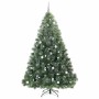Árbol de Navidad artificial con 300 LED Verde 240 cm PE y PVC