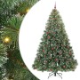 Árbol de Navidad artificial con 300 LED Verde 240 cm PE y PVC